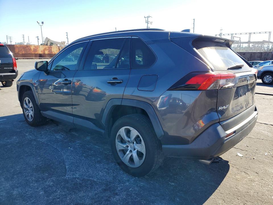 2019 Toyota VIN 2T3H1RFV5KW051824 COPART salvage auction — REAR END, Ca - Salvage Certificate, sold $8,000 on 2026-07-10 (photo 2)
