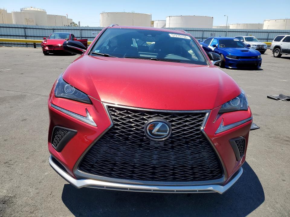 2021 Lexus Nx VIN JTJSARBZXM5025113 COPART salvage auction — SIDE, Ca - Salvage Certificate, sold $7,200 on 2026-07-13 (photo 5)