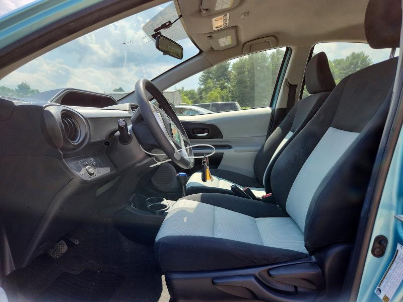 2013 Toyota Prius VIN JTDKDTB38D1050750 COPART salvage auction — FRONT END, Salvage Title, sold $1,200 on 2026-07-15 (photo 7)