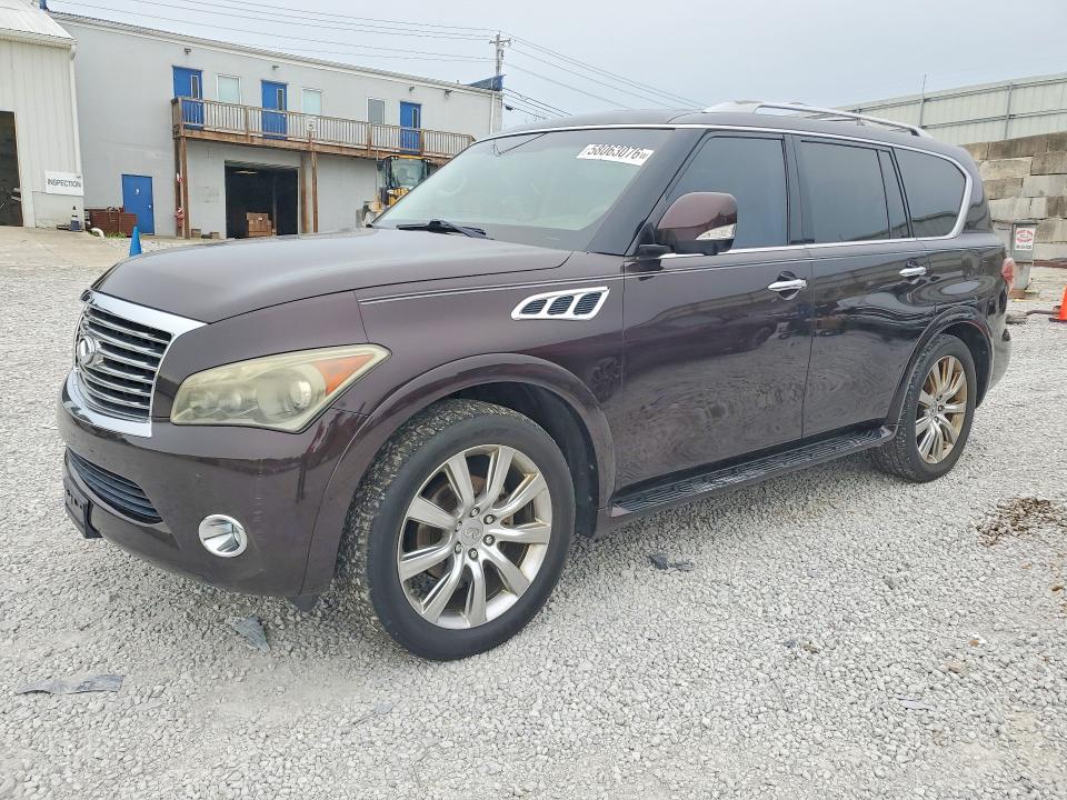 2011 Infiniti Qx56 VIN JN8AZ2NE5B9007037 COPART salvage auction — MECHANICAL, Oh - Certificate Of Title, sold $325 on 2026-07-24 (photo 1)