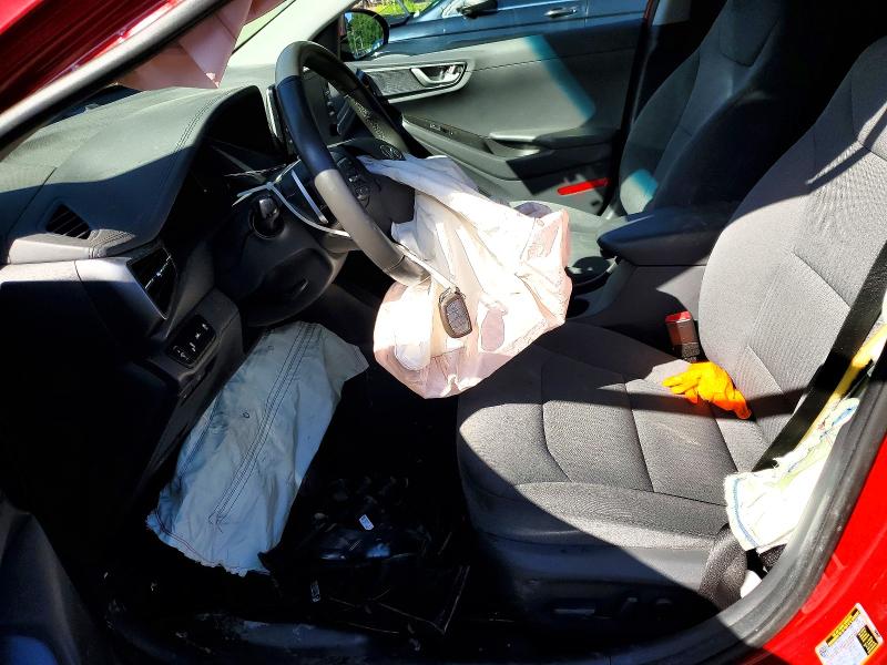 2022 Hyundai Ioniq VIN KMHC75LC8NU275199 COPART salvage auction — FRONT END, Md - Cert Of Salvage > 75% Damage, sold $1,550 on 2026-07-21 (photo 7)