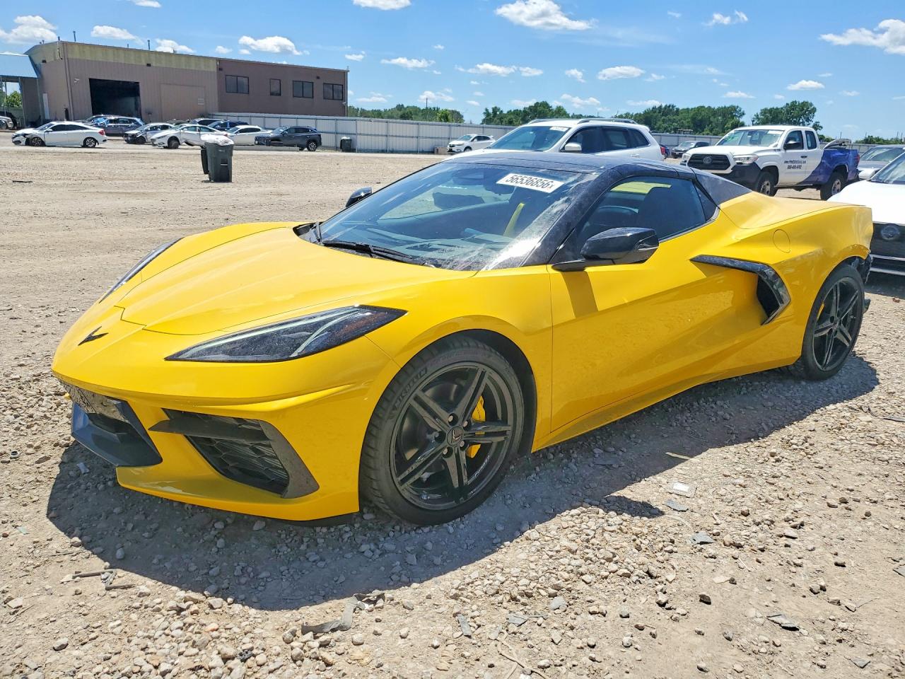 2026 Chevrolet Corvette Stingray VIN 1G1YB3D48T5106689 COPART salvage auction — Rear End, MO - SALVAGE CERTIFICATE OF TITLE, sold $64,000 on 2026-07-07 (photo 1)