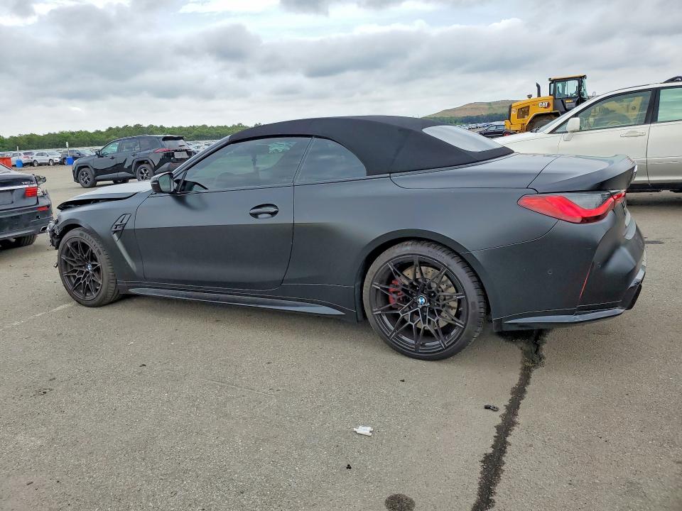 2024 BMW M4 VIN WBS33BA03RCP04695 COPART salvage auction — FRONT END, Ny - Mv-907A Salvage Certificate, sold $27,500 on 2026-07-20 (photo 2)