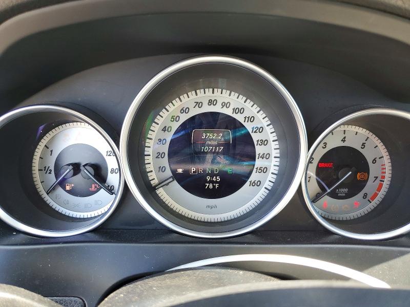 2013 Mercedes-benz C class VIN WDDGF4HB8DR279831 COPART salvage auction — FRONT END, CA - SALVAGE CERTIFICATE, sold $300 on 2026-07-15 (photo 9)