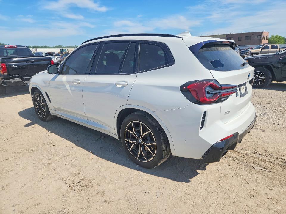2022 BMW VIN 5UX83DP04N9K45697 COPART salvage auction — FRONT END, KS - CERT OF TITLE-SALVAGE, sold $10,500 on 2026-07-30 (photo 2)