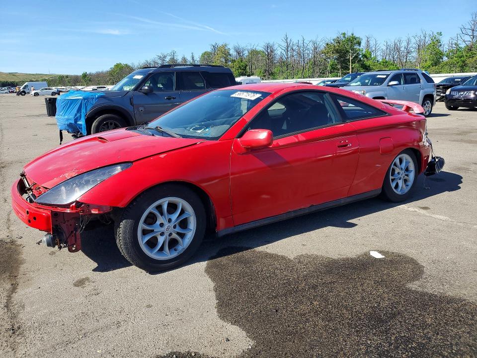 2000 Toyota Celica VIN JTDDR32T2Y0048885 COPART salvage auction — FRONT END, NY - MV-907A SALVAGE CERTIFICATE, sold $350 on 2026-07-13 (photo 1)