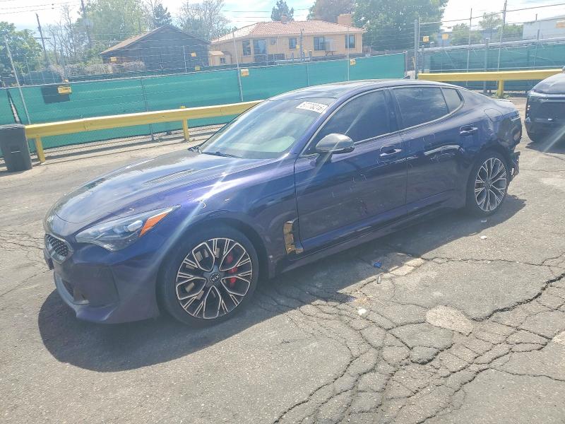 2020 Kia Stinger VIN KNAE35LC6L6086560 COPART salvage auction — REAR END, CO - PUBLIC - SALVAGE TITLE (P), sold $500 on 2026-07-28 (photo 1)
