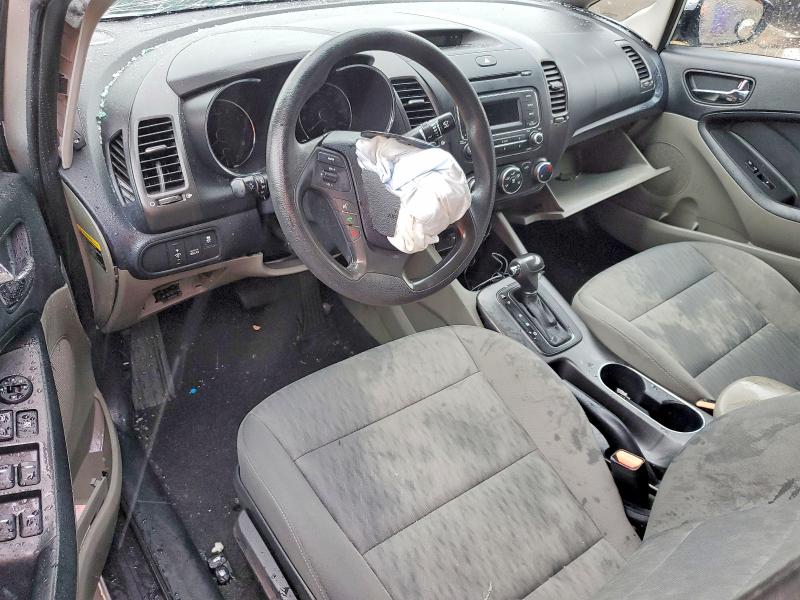 2015 Kia Forte VIN KNAFK4A6XF5434045 COPART salvage auction — FRONT END, KY - CERT OF TITLE-SALVAGE, sold $375 on 2026-07-30 (photo 8)