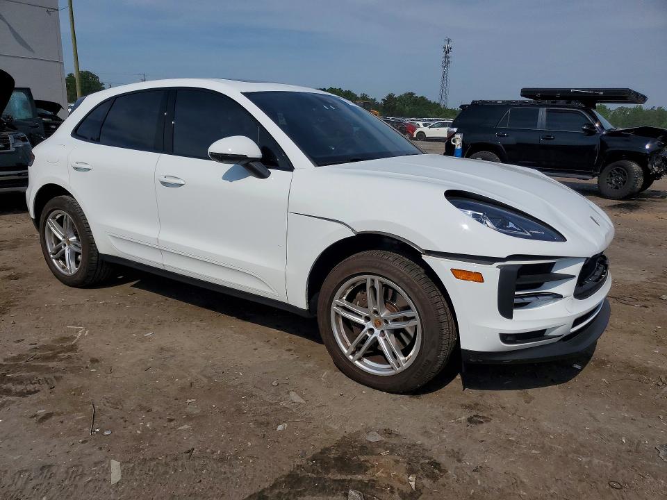2021 Porsche Macan VIN WP1AA2A54MLB15887 COPART salvage auction — FRONT END, Va - Cert Of Title - Salvage, sold $20,200 on 2026-08-12 (photo 4)