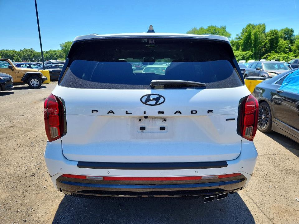 2024 Hyundai Palisade VIN KM8R7DGE2RU673613 COPART salvage auction — SIDE, CT - CERT OF TITLE-SALVAGE, sold $16,800 on 2026-07-16 (photo 6)