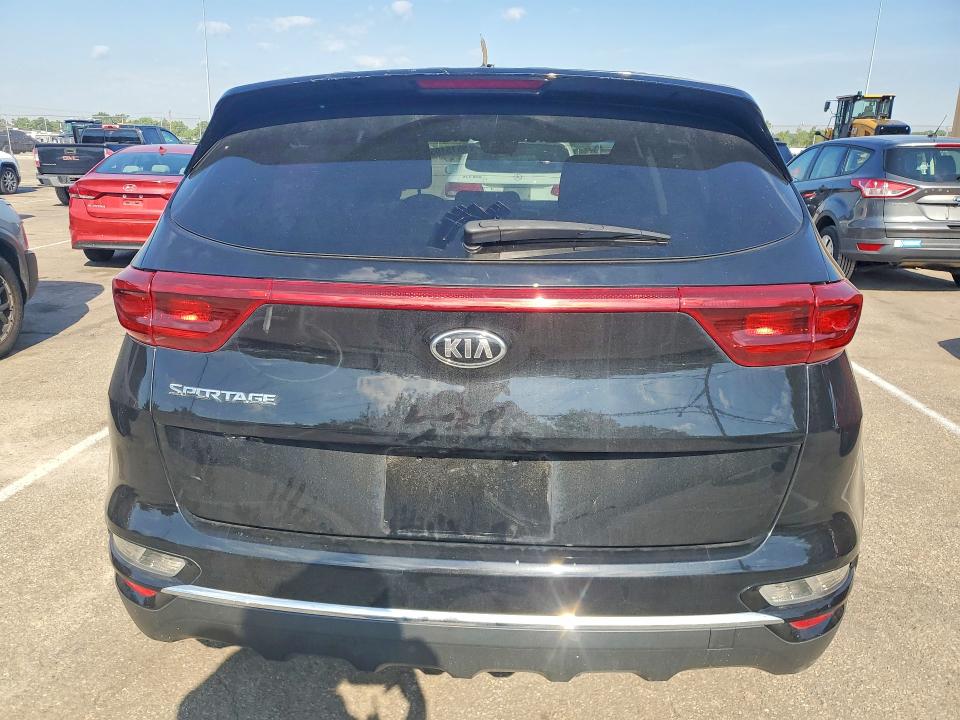 2021 Kia Sportage VIN KNDPM3AC4M7914133 COPART salvage auction — VANDALISM, Oh - Cert Of Title-Salvage, sold $4,350 on 2026-07-06 (photo 6)