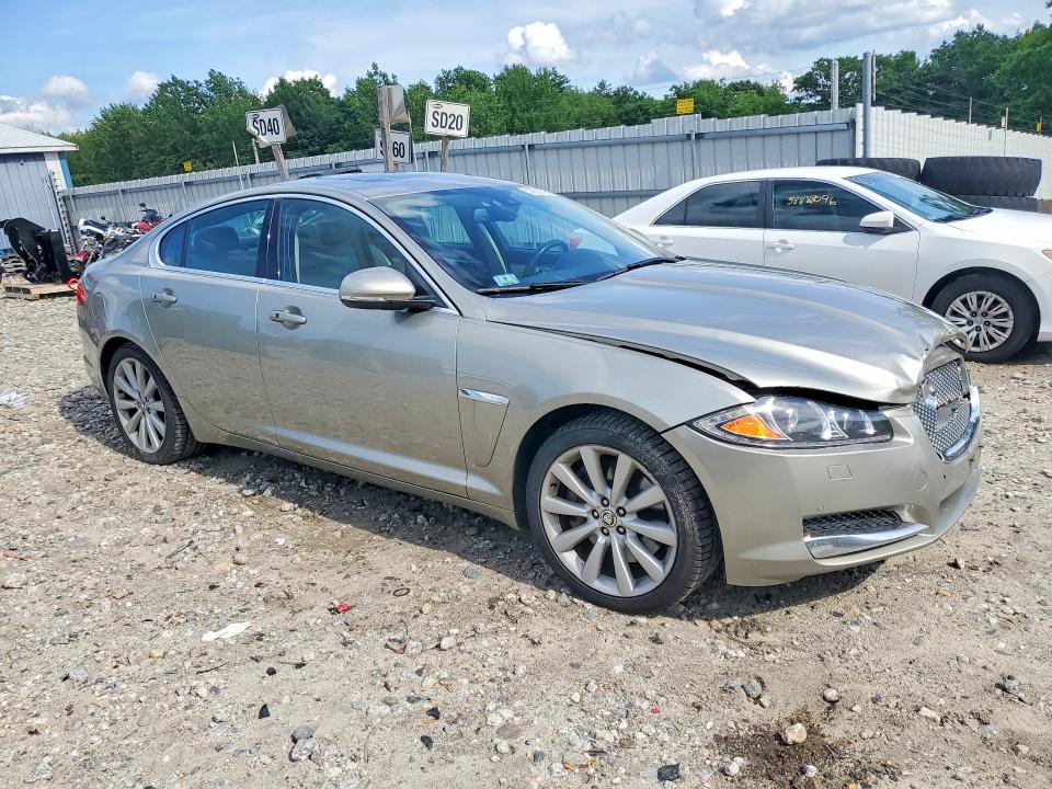 2013 Jaguar Xf VIN SAJWJ0EFXD8S81883 COPART salvage auction — FRONT END, Ma - Certificate Of Title, sold $1,650 on 2026-07-08 (photo 4)