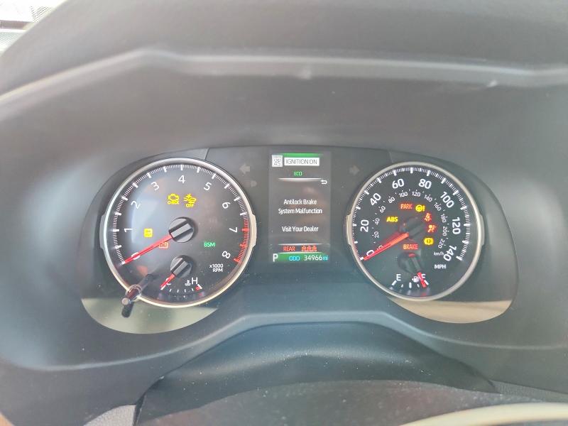 2021 Toyota VIN 2T3W1RFV1MW159660 COPART salvage auction — FRONT END, Az - Cert Of Title - Salvage, sold $7,000 on 2026-07-02 (photo 9)