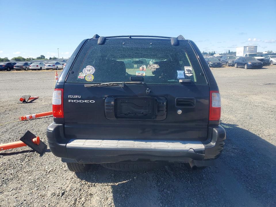 2002 Isuzu Rodeo VIN 4S2CK58W324335881 COPART salvage auction — FRONT END, CA - SALVAGE CERTIFICATE, sold $100 on 2026-07-09 (photo 6)