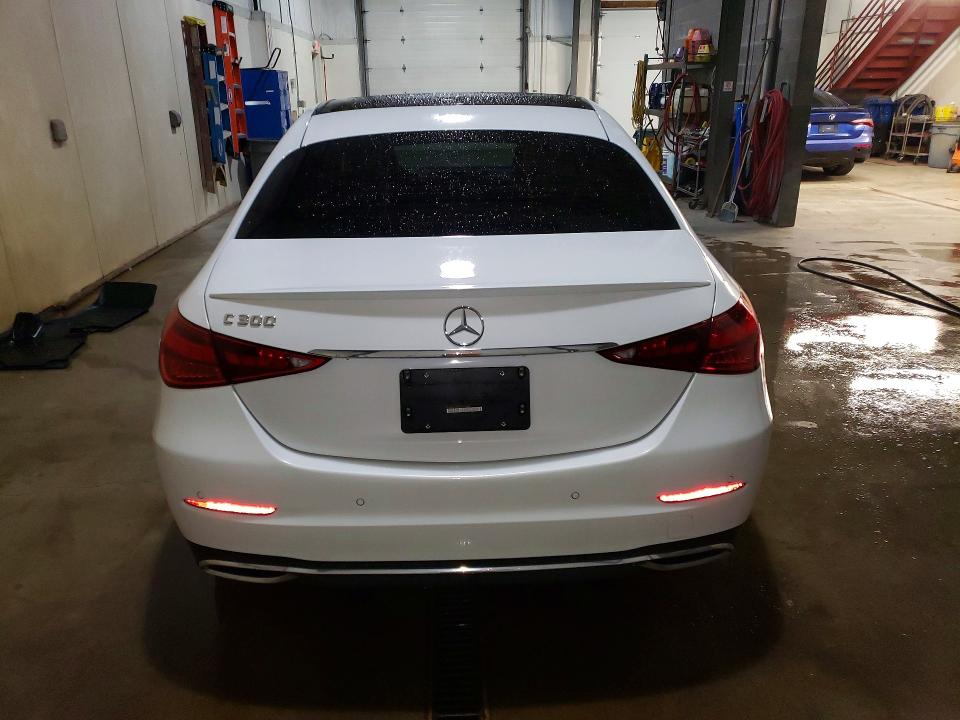2024 Mercedes-benz C class VIN W1KAF4GB2RR217968 COPART salvage auction — NORMAL WEAR, AZ - CERTIFICATE OF TITLE, sold $23,900 on 2026-07-28 (photo 6)