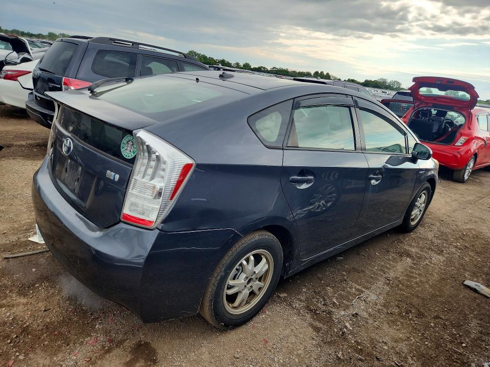 2011 Toyota Prius VIN JTDKN3DU1B1432537 COPART salvage auction — MECHANICAL, Il - Certificate Of Title, sold $725 on 2026-07-02 (photo 3)