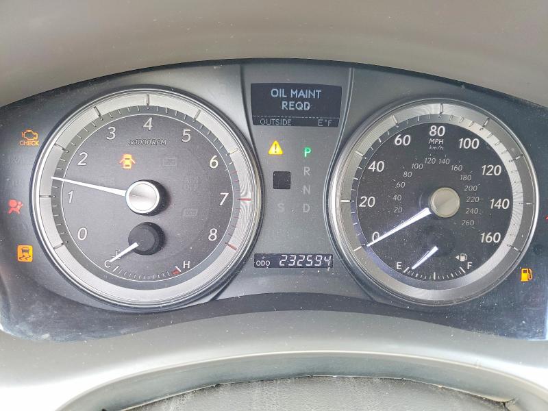 2010 Lexus ES VIN JTHBK1EG8A2362788 COPART salvage auction — FRONT END, Ga - Cert Of Title-Salvage, sold $225 on 2026-07-30 (photo 9)