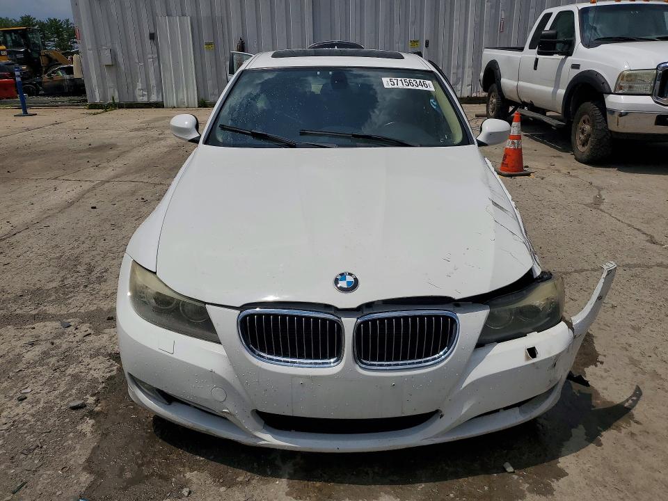2011 BMW 3er VIN WBAPL5C59BA920312 COPART salvage auction — FRONT END, Nj - Cert Of Title-Salvage, sold $225 on 2026-07-27 (photo 5)