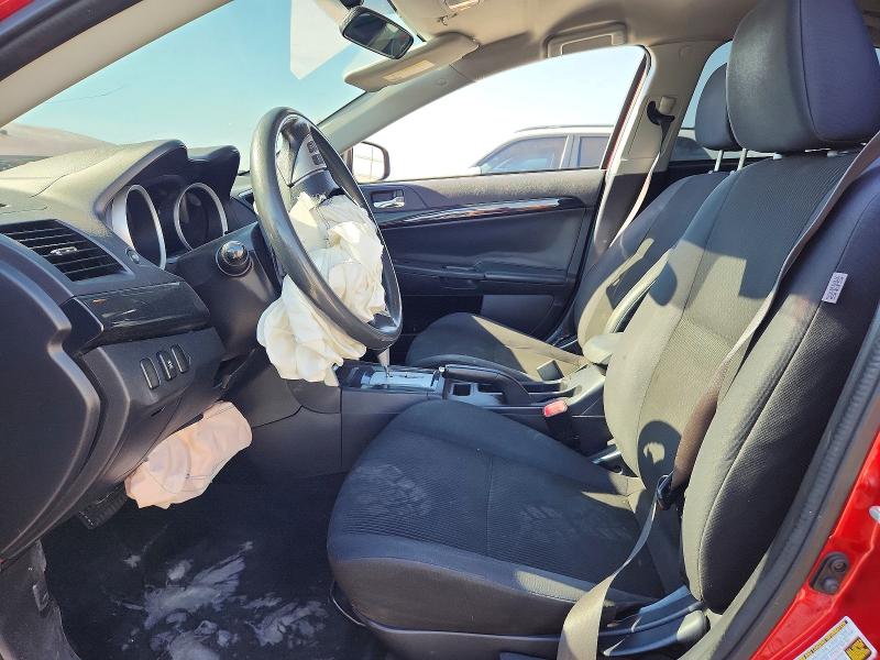 2017 Mitsubishi Lancer VIN JA32U2FU9HU009138 COPART salvage auction — FRONT END, Ca - Salvage Certificate, sold $225 on 2026-07-24 (photo 7)