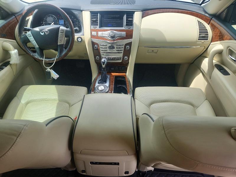 2019 Infiniti VIN JN8AZ2NF8K9689405 COPART salvage auction — FRONT END, Fl - Cert Of Title Slvg Rebuildable, sold $12,100 on 2026-07-07 (photo 8)