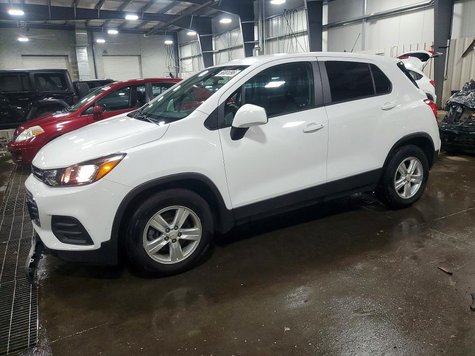 2020 Chevrolet Trax VIN KL7CJKSB6LB329053 COPART salvage auction — FRONT END, Mn - Cert Of Title-Salvage, sold $2,550 on 2026-07-14 (photo 1)