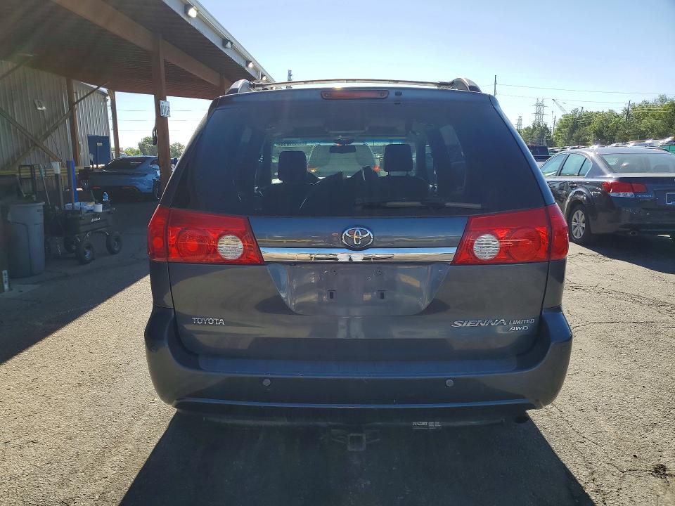 2010 Toyota Sienna VIN 5TDDK4CC9AS033330 COPART salvage auction — FRONT END, CO - PUBLIC - SALVAGE TITLE (P), sold $1,400 on 2026-07-14 (photo 6)