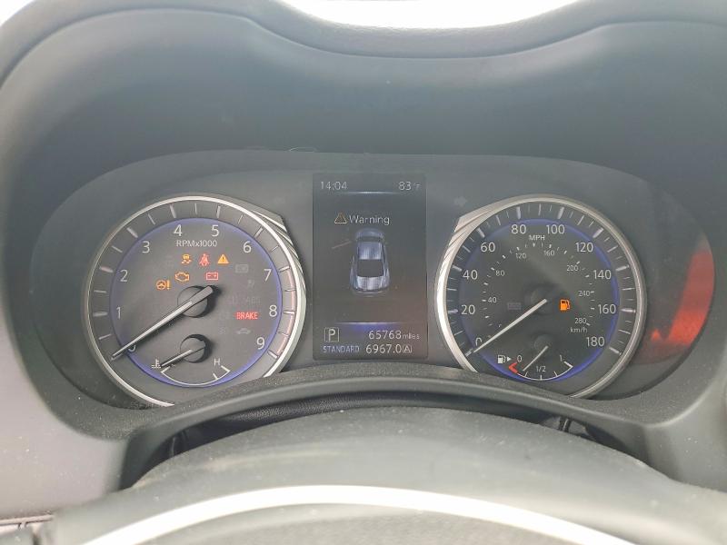 2018 Infiniti Q60 VIN JN1EV7EL1JM390462 COPART salvage auction — MECHANICAL, Md - Cert Of Salvage > 75% Damage, sold $5,300 on 2026-07-13 (photo 9)
