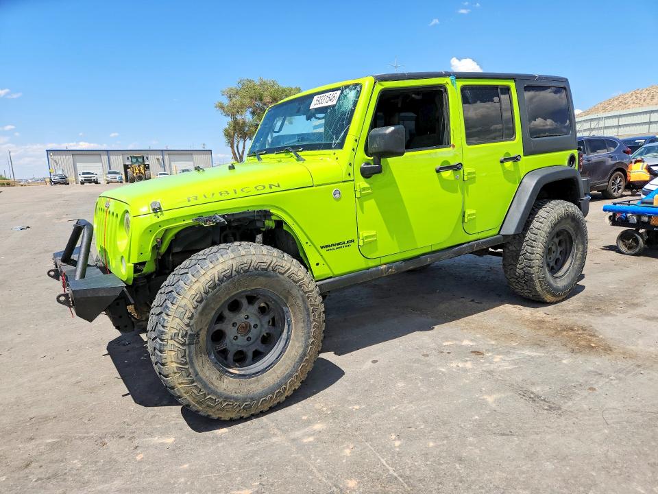 2012 Jeep Wrangler / VIN 1C4BJWFG3CL248677 COPART salvage auction — FRONT END, Sc - Cert Of Title-Salvage, sold $6,400 on 2026-07-09 (photo 1)