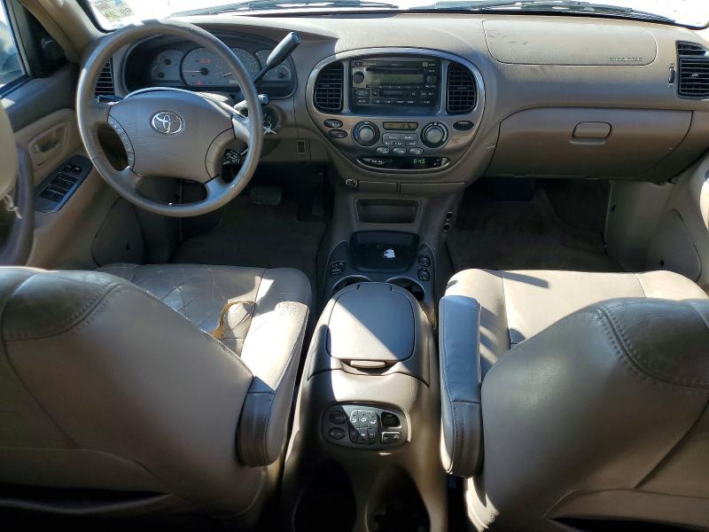 2003 Toyota Sequoia VIN 5TDZT38A43S182834 COPART salvage auction — MINOR DENT/SCRATCHES, La - Cert Of Title-Reconstructed, sold $800 on 2026-07-07 (photo 8)