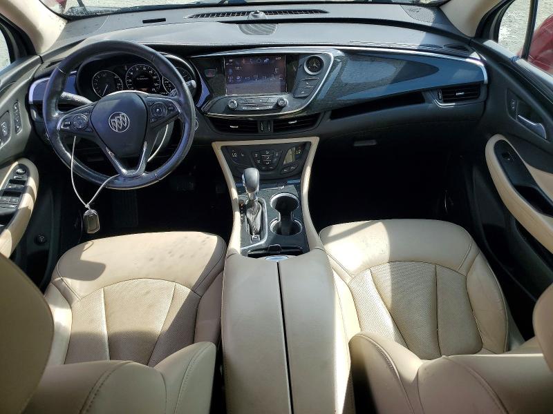 2018 Buick Envision VIN LRBFX3SX7JD056589 COPART salvage auction — FRONT END, SC - CERT OF TITLE-SALVAGE, sold $1,300 on 2026-07-08 (photo 8)