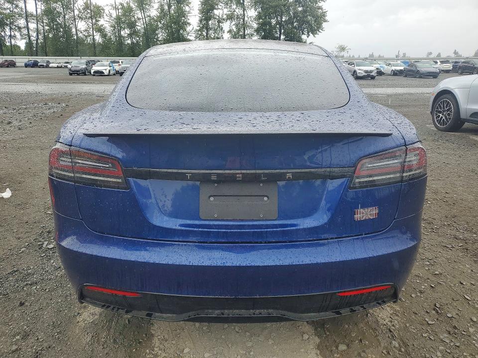 2023 Tesla Model s VIN 5YJSA1E67PF517008 COPART salvage auction — FRONT END, Wa - Bill Of Sale, sold $36,750 on 2026-07-13 (photo 6)