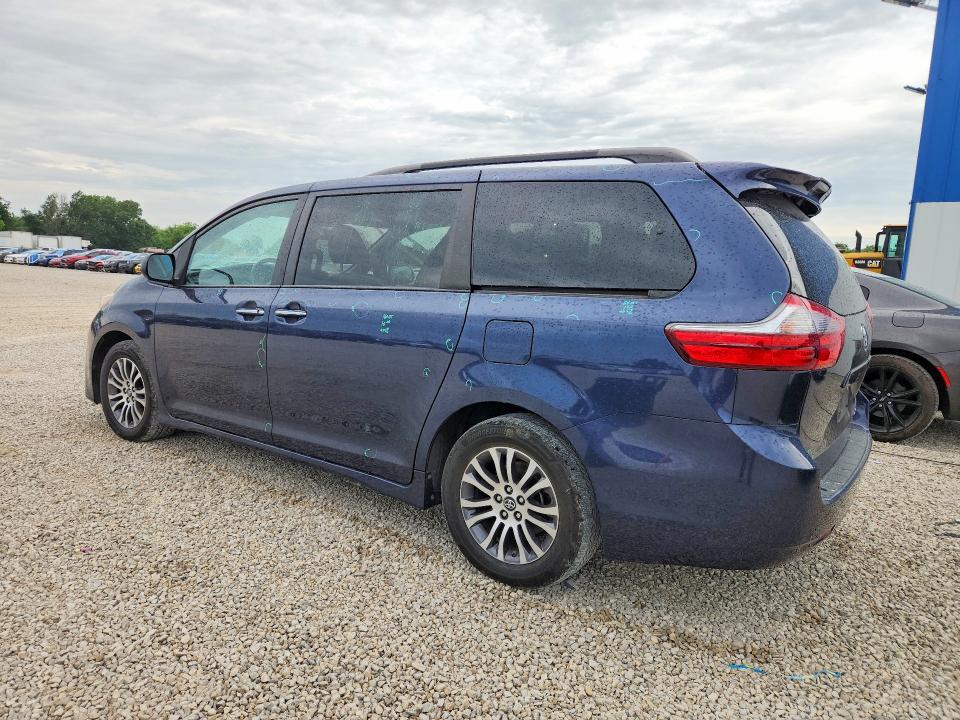 2020 Toyota VIN 5TDYZ3DC9LS039640 COPART salvage auction — HAIL, Id - Salvage Certificate Of Title, sold $150 on 2026-07-15 (photo 2)