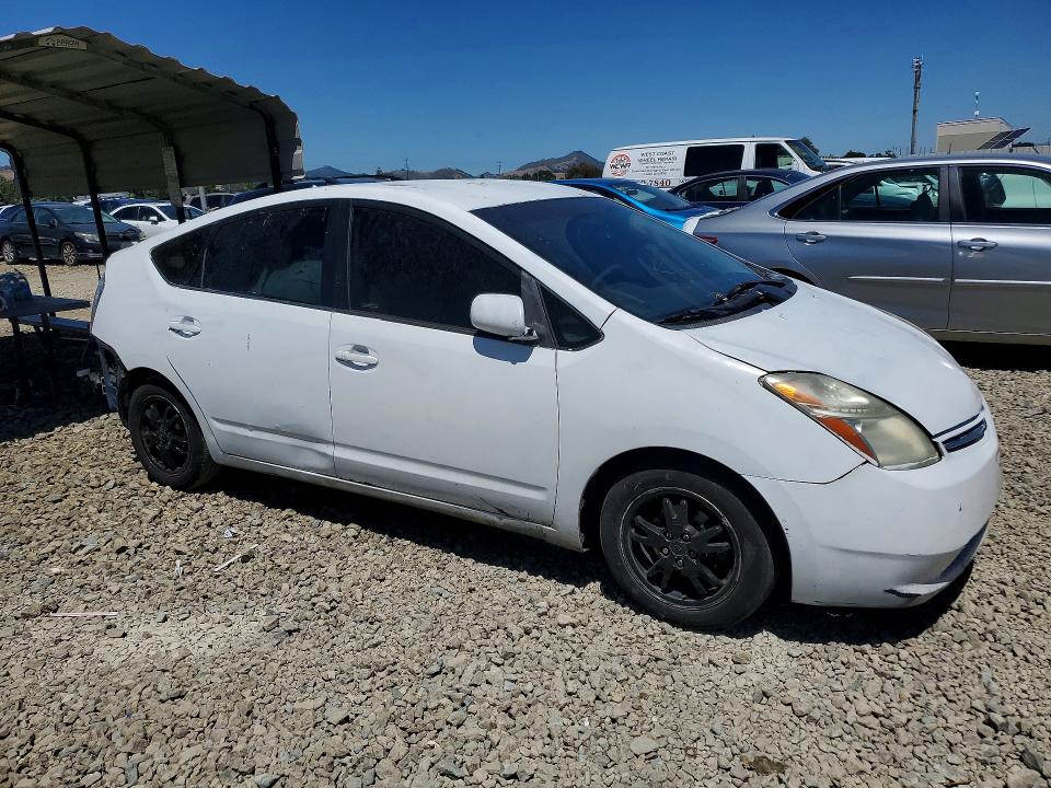 2007 Toyota Prius VIN JTDKB20U877090100 COPART salvage auction — REAR END, CA - SALVAGE CERTIFICATE, sold $575 on 2026-07-09 (photo 4)