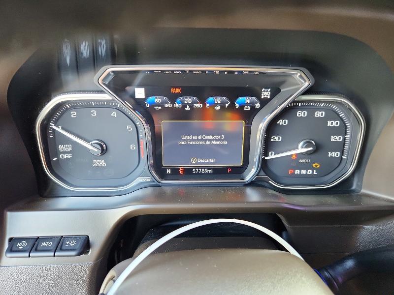 2021 Gmc SIERRA VIN 3GTU9FEL8MG263299 COPART salvage auction — PARTIAL REPAIR, Tx - Cert Of Title W/Reassigned Vin, sold $27,250 on 2026-07-20 (photo 9)