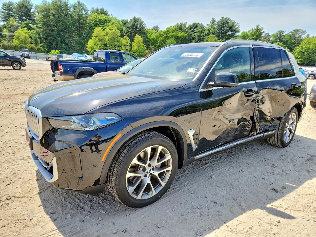 2026 BMW X5 VIN 5UX23EU04T9373760 COPART salvage auction — Side, MA - CERT OF TITLE-SALVAGE, sold $44,250 on 2026-07-02 (photo 1)