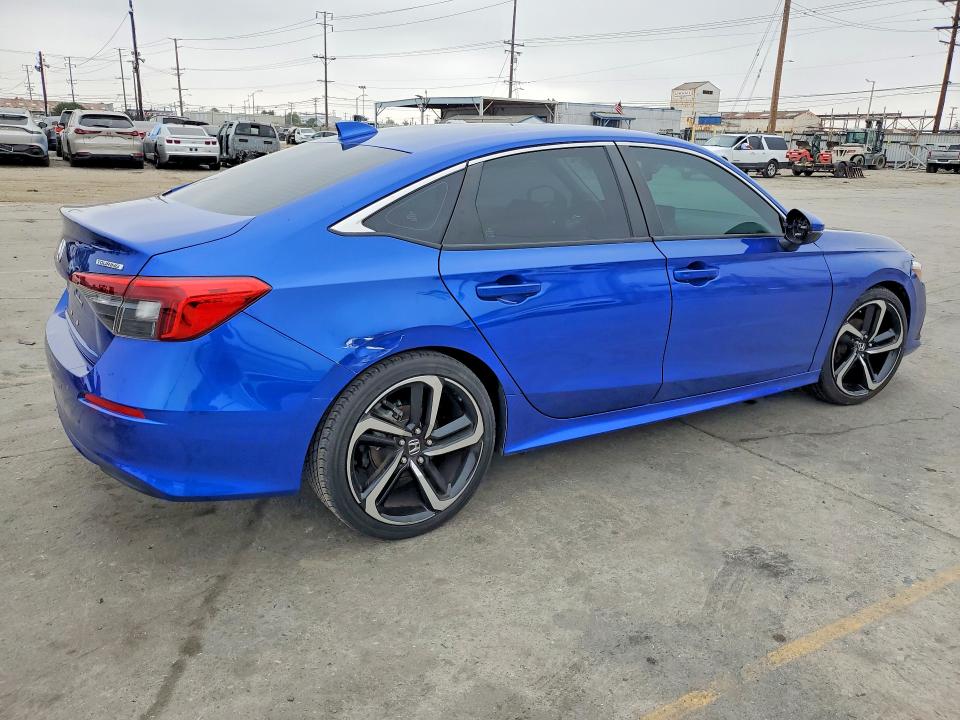 2023 Honda Civic VIN 2HGFE1F97PH306580 COPART salvage auction — FRONT END, Ca - Dis/Dlr/Exp Only Lien Papers, sold $11,700 on 2026-07-29 (photo 3)