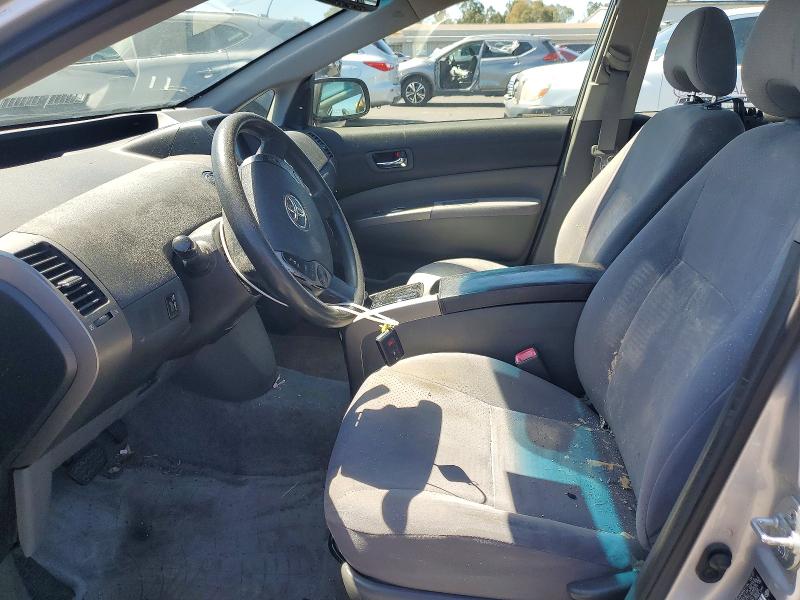 2008 Toyota Prius VIN JTDKB20UX87697925 COPART salvage auction — FRONT END, Ca - Salvage Certificate, sold $275 on 2026-07-08 (photo 7)