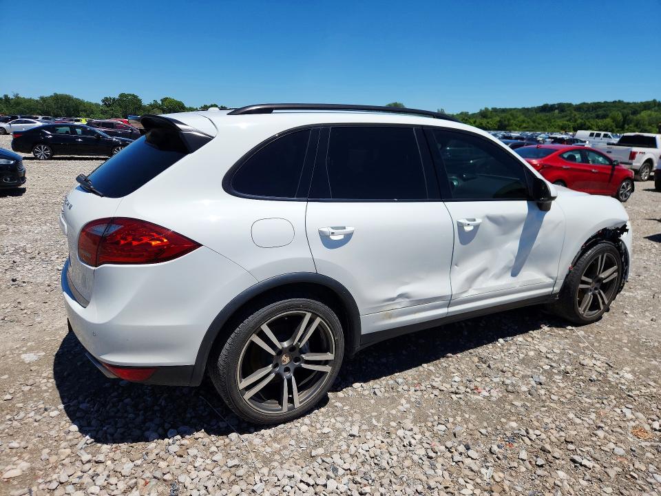 2012 Porsche Cayenne VIN WP1AB2A22CLA49955 COPART salvage auction — FRONT END, Il - Salvage Certificate, sold $1,900 on 2026-07-15 (photo 3)