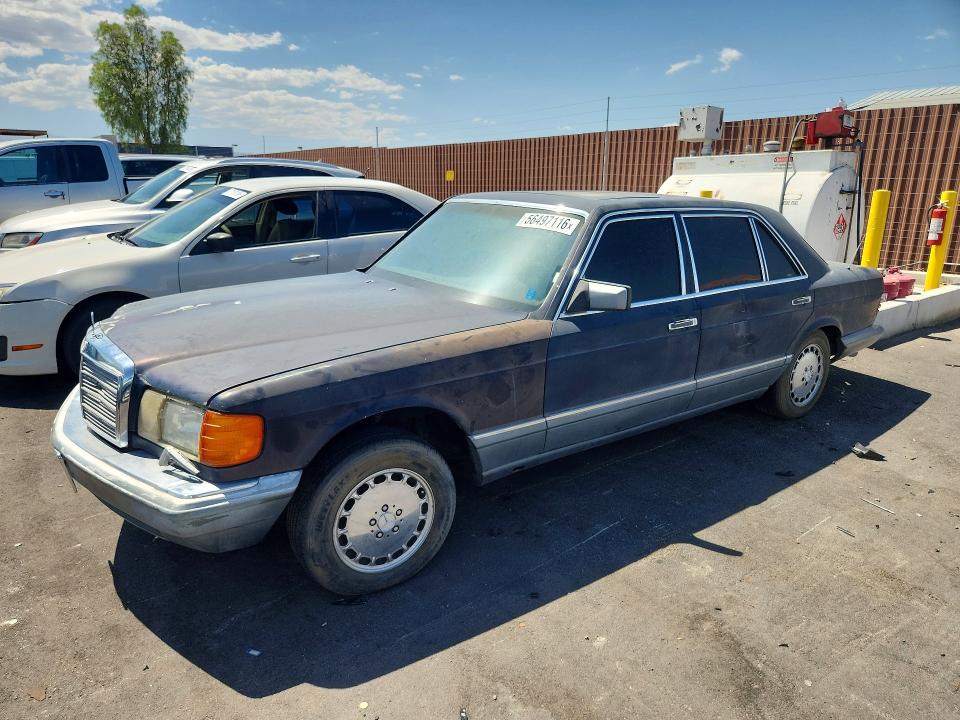 1986 Mercedes-benz S-klasse VIN WDBCA35D7GA210198 COPART salvage auction — STRIPPED, Nv - Lien Papers, Clean Title, sold $500 on 2026-07-29 (photo 1)