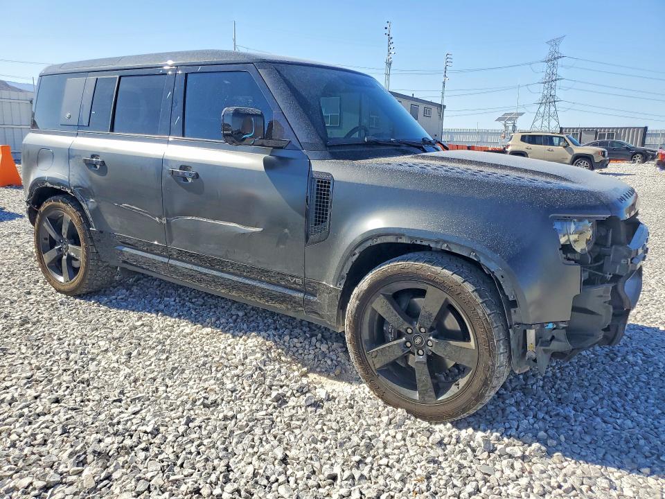 2023 Land rover Defender VIN SALEWEEE2P2122520 COPART salvage auction — FRONT END, Nv - Salvage Title, sold $37,500 on 2026-07-08 (photo 4)