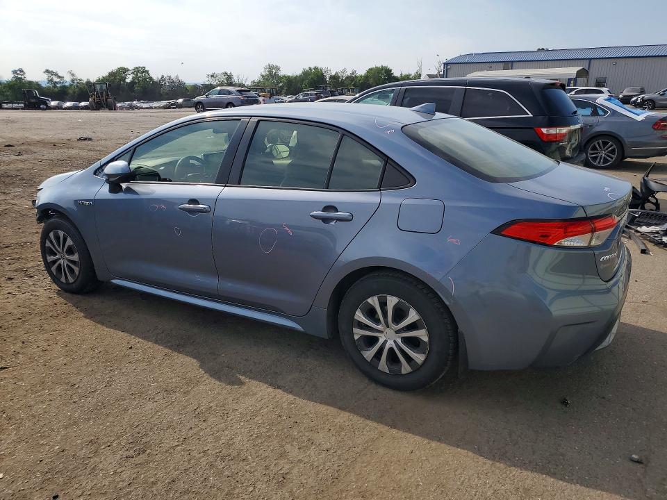 2021 Toyota Corolla VIN JTDEAMDE9MJ013085 COPART salvage auction — FRONT END, Pa - Certificate Of Salvage, sold $4,900 on 2026-07-10 (photo 2)