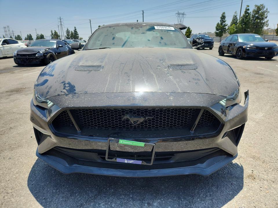 2018 Ford Mustang VIN 1FA6P8TH1J5105016 COPART salvage auction — SIDE, Ca - Salvage Certificate, sold $7,300 on 2026-07-02 (photo 5)