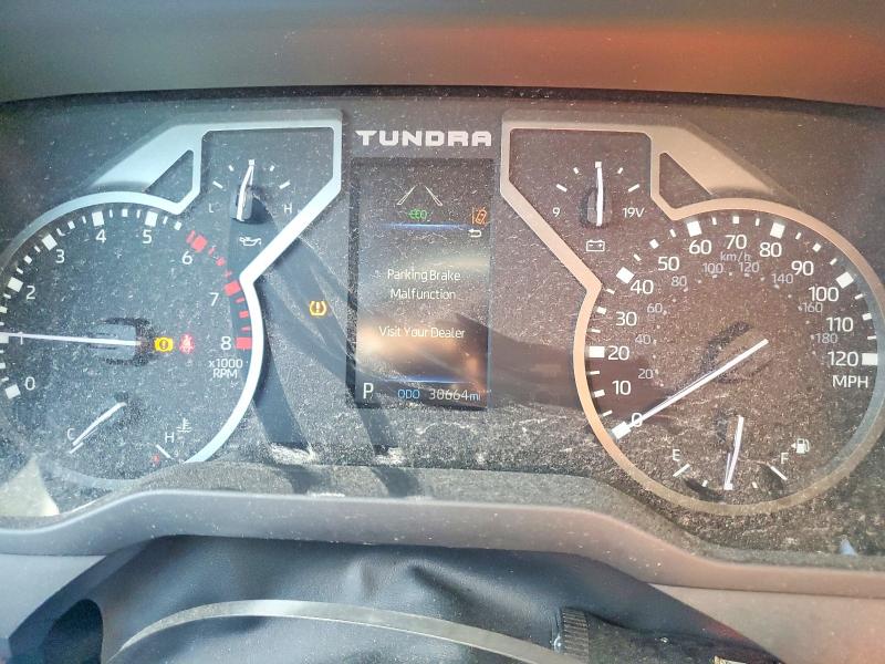 2023 Toyota Tundra VIN 5TFLA5AB5PX020303 COPART salvage auction — REAR END, Va - Cert Of Title - Salvage, sold $200 on 2026-07-21 (photo 9)