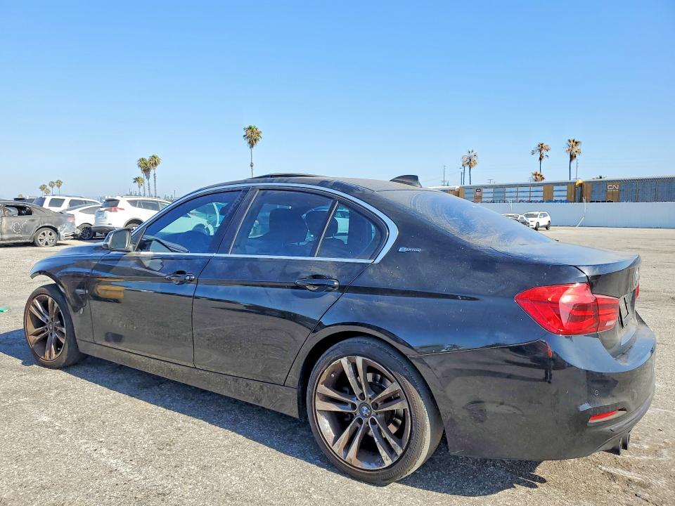 2017 BMW VIN WBA8E1C37HA030020 COPART salvage auction — FRONT END, Ca - Salvage Certificate, sold $1,750 on 2026-07-21 (photo 2)