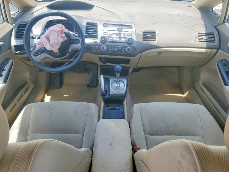 2006 Honda Civic VIN JHMFA16876S004875 COPART salvage auction — FRONT END, In - Cert Of Title-Salvage Title, sold $250 on 2026-07-17 (photo 8)