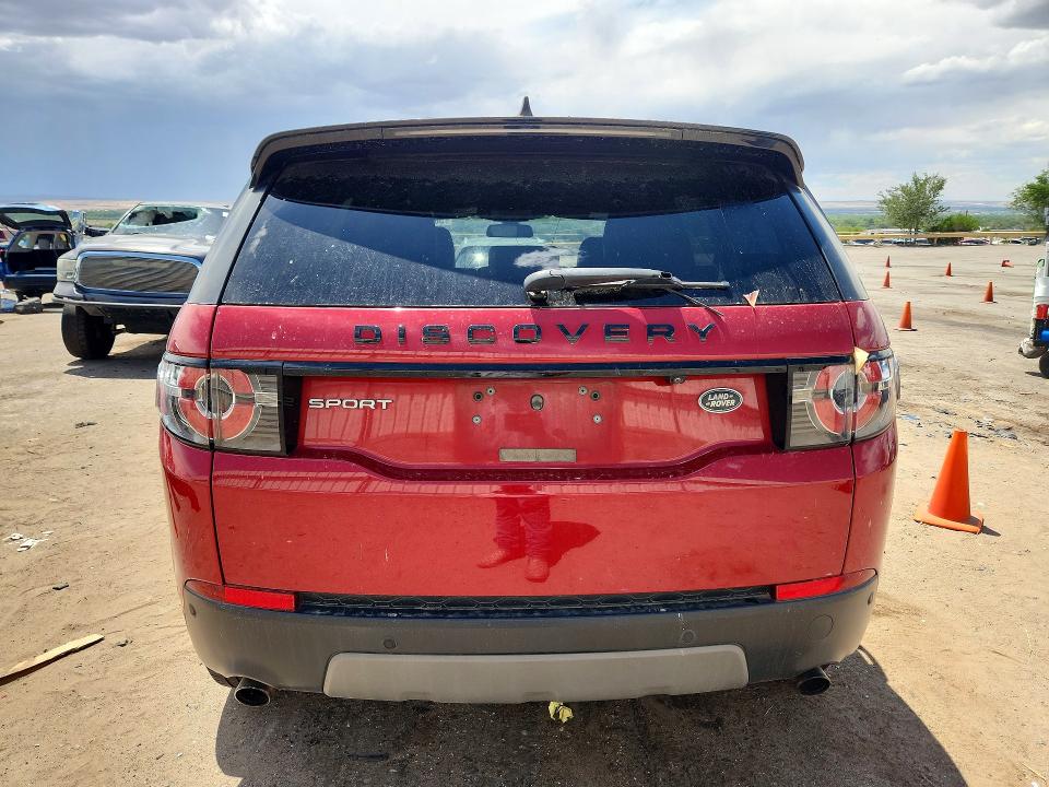 2019 Land rover Discovery sport VIN SALCP2FX0KH829365 COPART salvage auction — NORMAL WEAR, Nm - Certificate Of Title, sold $4,100 on 2026-07-09 (photo 6)