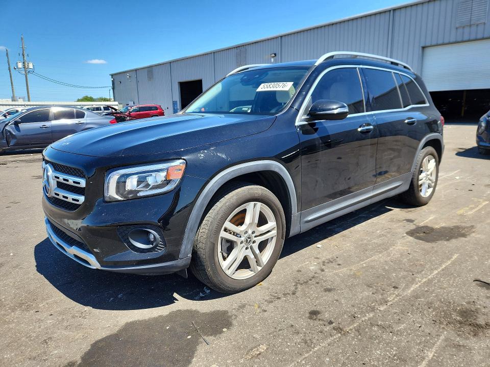 2021 Mercedes-benz Glb VIN W1N4M4HB5MW078241 COPART salvage auction — WATER/FLOOD, Fl - Certificate Of Destruction, sold $9,300 on 2026-07-15 (photo 1)