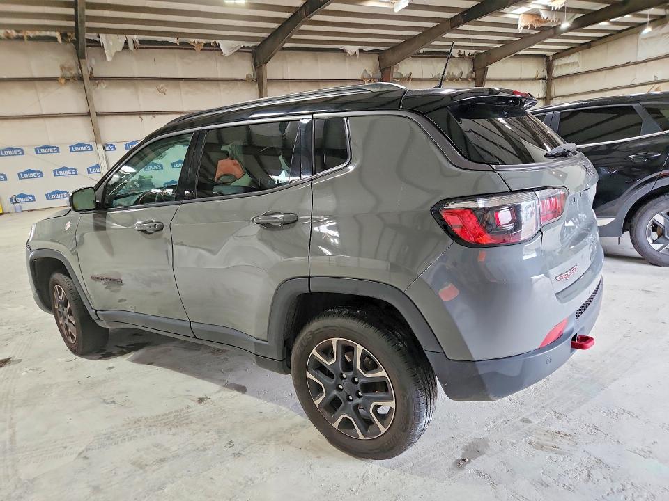 2021 Jeep Compass VIN 3C4NJDDB0MT529253 COPART salvage auction — FRONT END, Tn - Salvage Certificate, sold $2,700 on 2026-08-03 (photo 2)