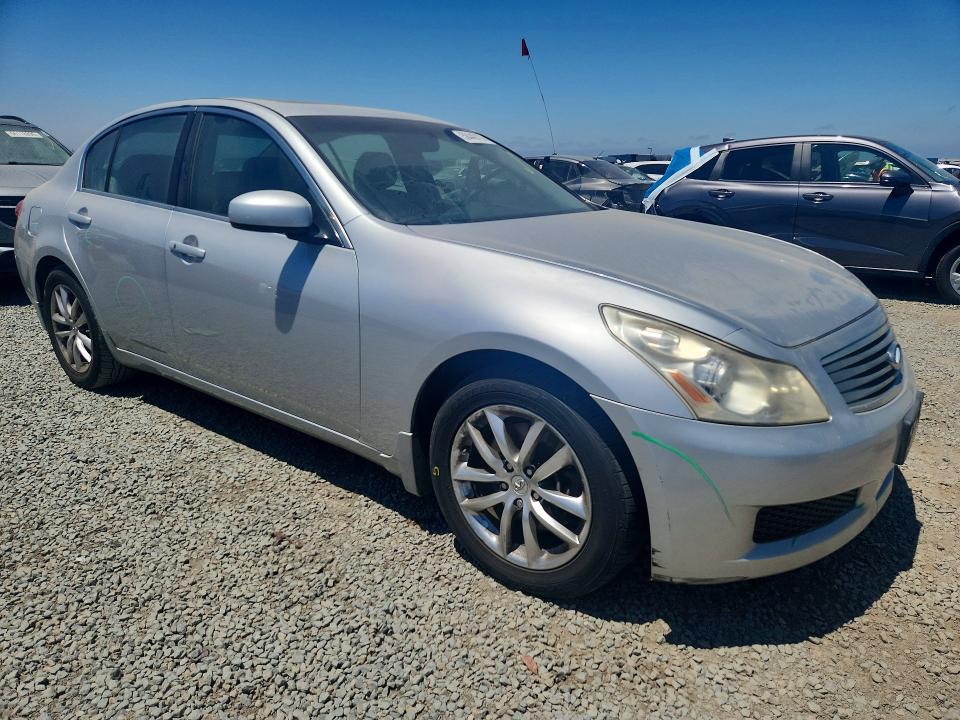 2007 Infiniti G35 VIN JNKBV61F77M807228 COPART salvage auction — MINOR DENT/SCRATCHES, CA - SALVAGE CERTIFICATE, sold $750 on 2026-07-24 (photo 4)