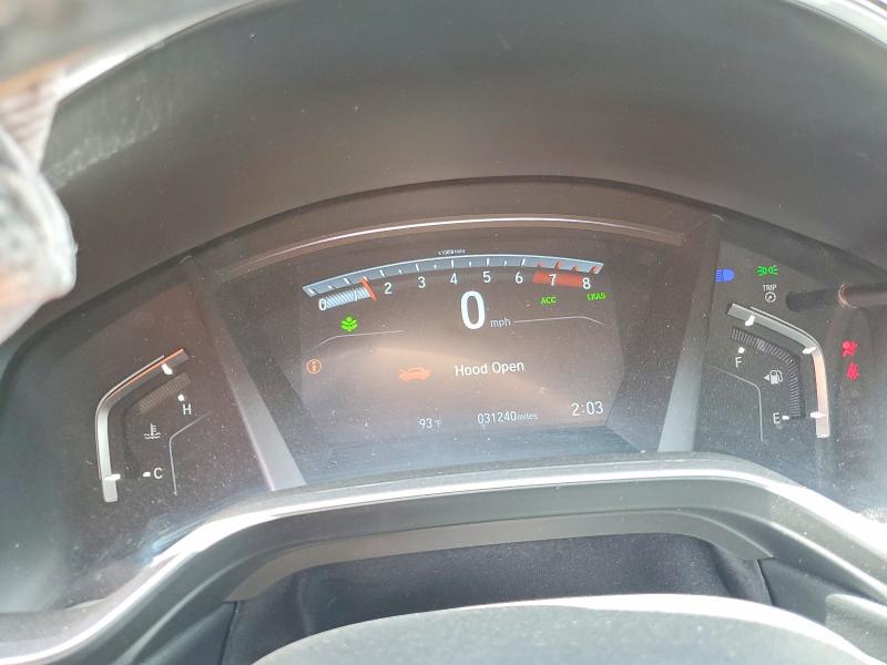 2021 Honda Cr-v VIN 2HKRW2H99MH681935 COPART salvage auction — FRONT END, IA - CERT OF TITLE-SALVAGE TITLE, sold $9,600 on 2026-07-31 (photo 9)